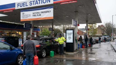 UK reviews emergency fuel rationing plans as Hormuz closure drives prices to 18-month highs