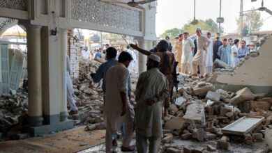 Suicide bombing at Kohat police mosque kills at least 31