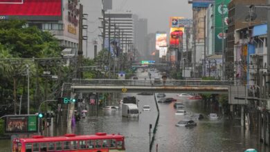 Bangkok declared disaster zone as 48 hours of heavy rain submerge capital