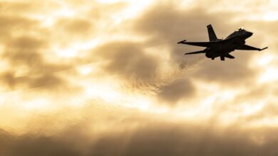 US F-16 crashes near Spangdahlem Air Base in Germany during training flight