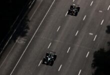 Russell fends off late Verstappen challenge to win Azerbaijan Grand Prix