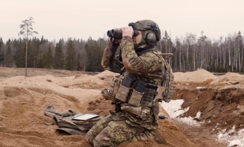 NATO Jet Downes Drone Over Lithuania as Baltic States Fortify Eastern Flank