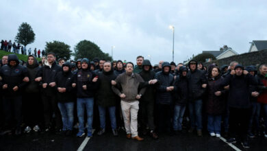Northern Ireland’s Parades Commission seeks compromise after Orange Order march blocked by thousands
