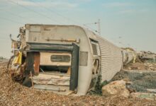 Benzene-carrying freight train derails in Czech Republic, triggering major chemical fire