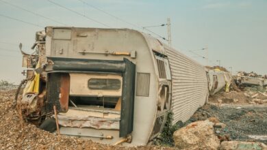 Benzene-carrying freight train derails in Czech Republic, triggering major chemical fire