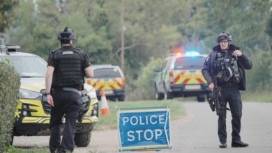 UK Police Detain Several in Explosives Act Offenses Near US Air Base