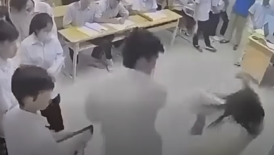 Vietnamese police arrest high school student following classroom assault on teacher in Hanoi