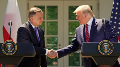 Polish Ex-Ambassadors Urge Trump to Press for Democracy During Warsaw Visit