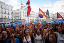 Tens of thousands march in Spain after parliament rejects tenant protection laws