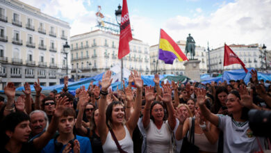 Tens of thousands march in Spain after parliament rejects tenant protection laws