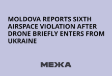Moldova Records Sixth Airspace Violation as Drone Incursion Occurs During Russian Strike on Ukraine