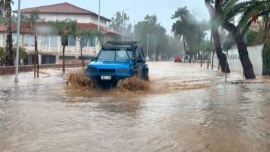 Storm Erminio Kills One in Greece as Saharan Dust and Flooding Batten Crete
