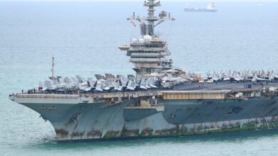 USS Abraham Lincoln Returns to San Diego After Record-Setting Iran Deployment