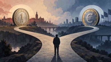 Poland’s Zloty Strength Dims Euro Ambitions as Public Opposition Holds