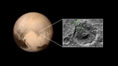 New Horizons data reveals highly mobile landslides on Pluto