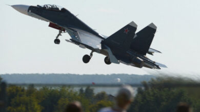 Russian Su-30SM Crashes in Kaliningrad During Training; Pilots Survive Ejection