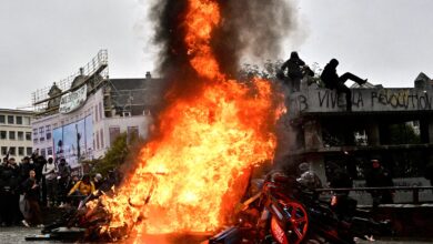 Belgium’s Austerity Backlash: 140 Flights Cancelled Amidst Student and Union Clashes