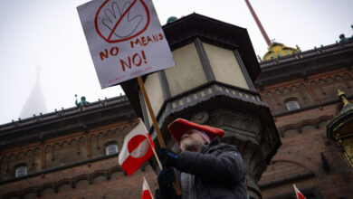 Thousands protest in Copenhagen against U.S. Greenland acquisition talks