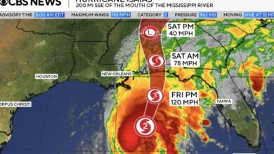 Hurricane Isaias strengthens to Category 3, threatens life-threatening surge along northern Gulf Coast