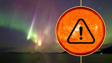NOAA issues G2 geomagnetic storm watch as solar eruption heads for Earth