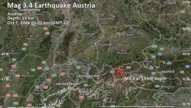 Cluster of Seismic Activity Detected in Tyrolean Alps