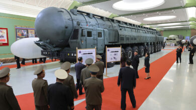 North Korea Unveils Underground Weapons Museum After Multi-Missile Test