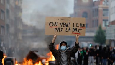 French PM convenes crisis meeting as high school protests spread nationwide