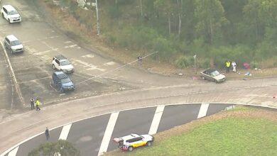 Driver crashes into crowd of Australian rugby fans, injuring 10