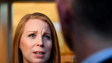 Swedish Centre Party leader Annie Lööf tasked with exploring government options after deadlock