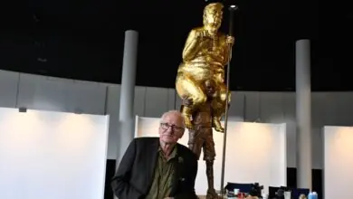 The Orange Plague': Gilded Trump Statue Unveiled at European Parliament