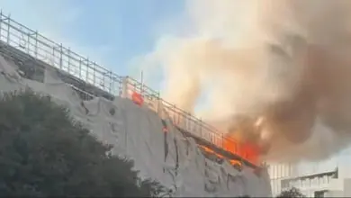 Major fire breaks out at construction site near Paris’s Gare d’Austerlitz